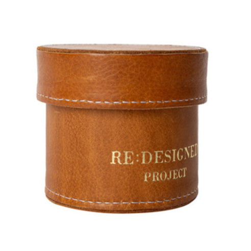 Re:Designed PROJECT 47 - BURNED TAN - STITCH MARKERS CASE brown Project Bags