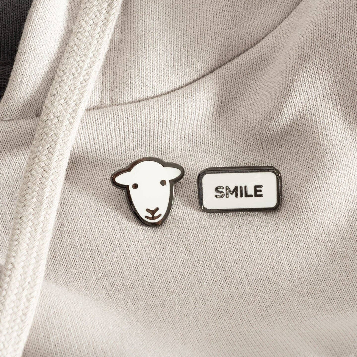 Smile Pin Badge Set