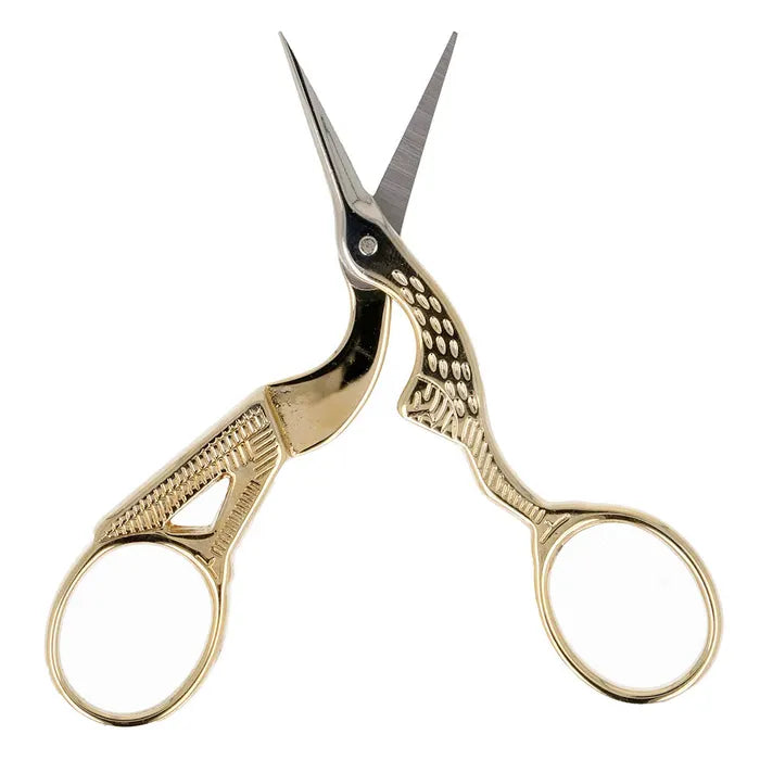 MILWARD - STORK EMBROIDERY SCISSORS