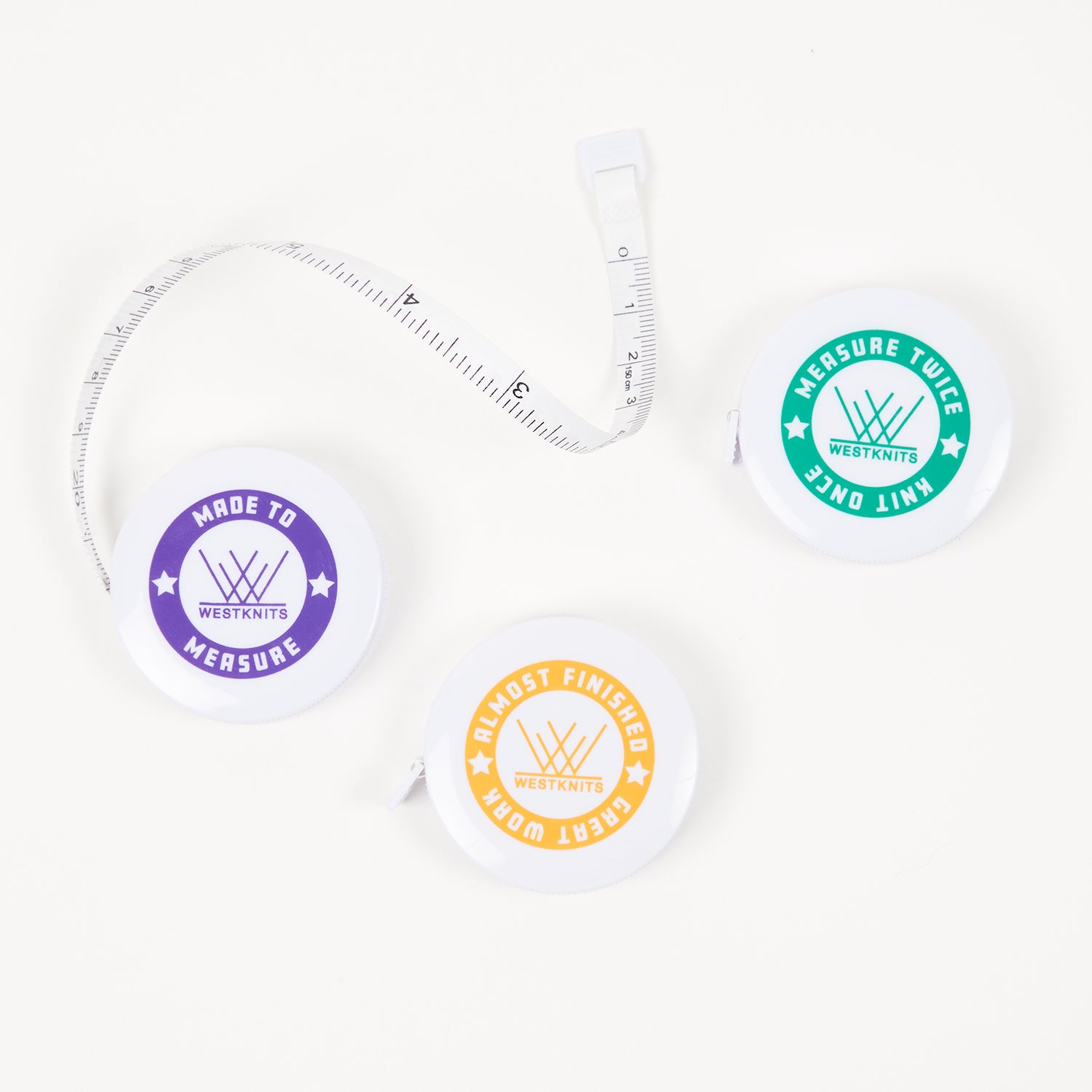 Westknits Notions WESTKNITS TAPE MEASURE purple turquoise orange Tools