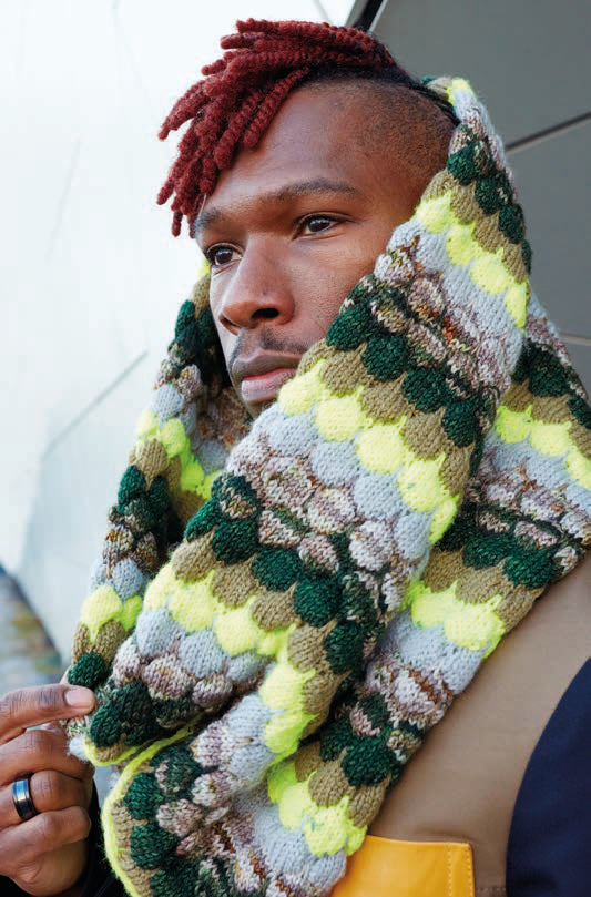 THE BUBBLE COWL PATTERN
