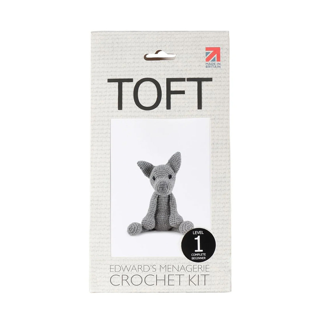 Toft ENZO THE FRENCH BULLDOG - SHALE Crochet Kit