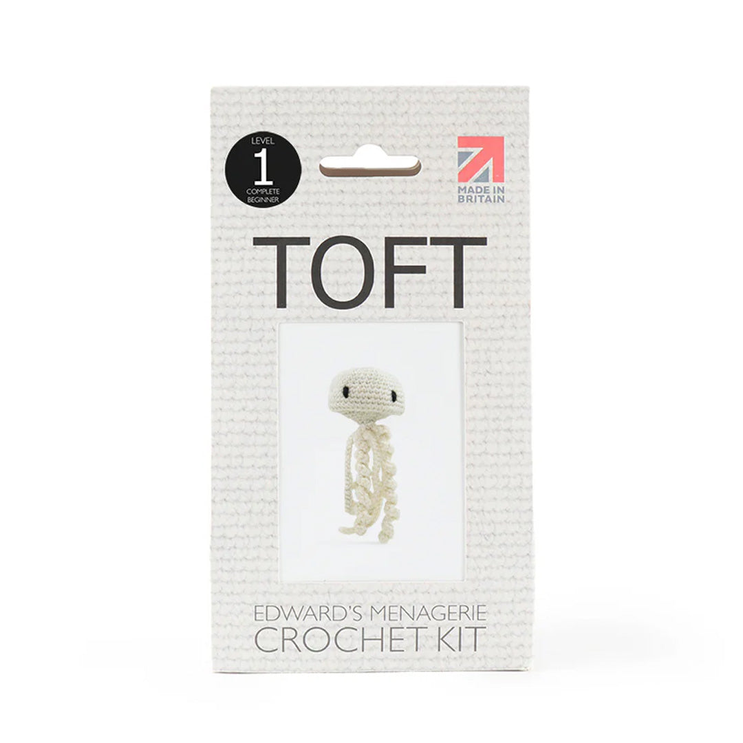 Toft MIKE THE JELLYFISH - CREAM Crochet Kit