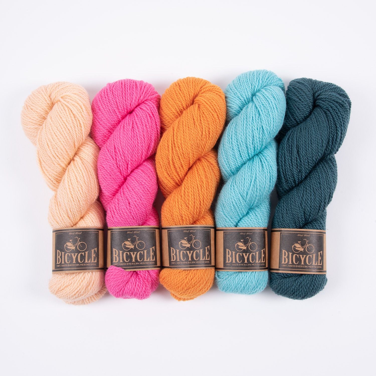 West Wool WESTKNITS KIT - SWEET WAVES Merino wool Fingering Westknits Kits