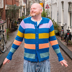WESTKNITS GO-TO CARDIGAN - SEA GRAPE