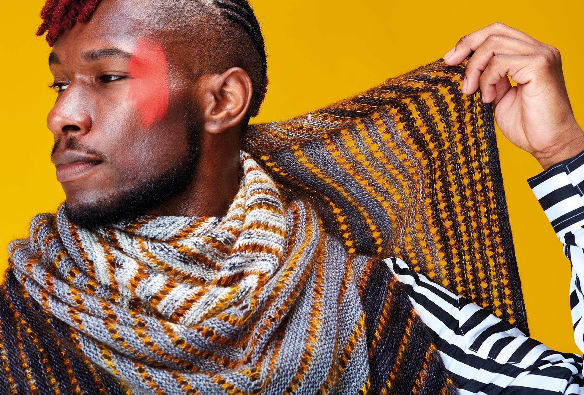 QUAKE SCARF & SHAWL PATTERN