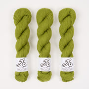 West Wool TRICYCLE - AVOCADO Merino wool Fingering green Yarn
