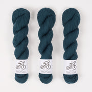 West Wool TRICYCLE - ENCHANTED Merino wool Fingering blue Yarn