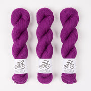 West Wool TRICYCLE - FANDANGO Merino wool Fingering purple Yarn