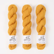West Wool TRICYCLE - GLOW Merino wool Fingering yellow Yarn