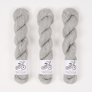 West Wool TRICYCLE - PEBBLE Merino wool Fingering grey Yarn