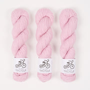 West Wool TRICYCLE - POWDER Merino wool Fingering pink Yarn