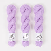 West Wool TRICYCLE - UNICORN Merino wool Fingering purple Yarn