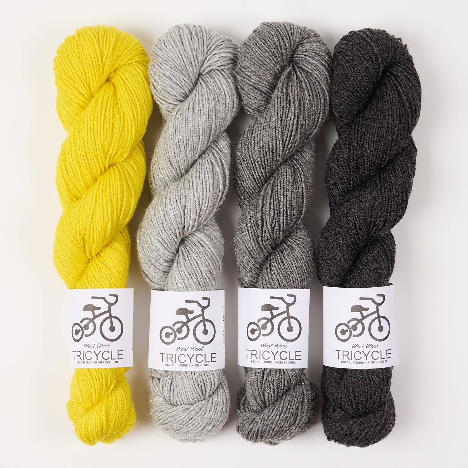 West Wool BIANCA THE MOUSE Merino wool Fingering Quick Kits