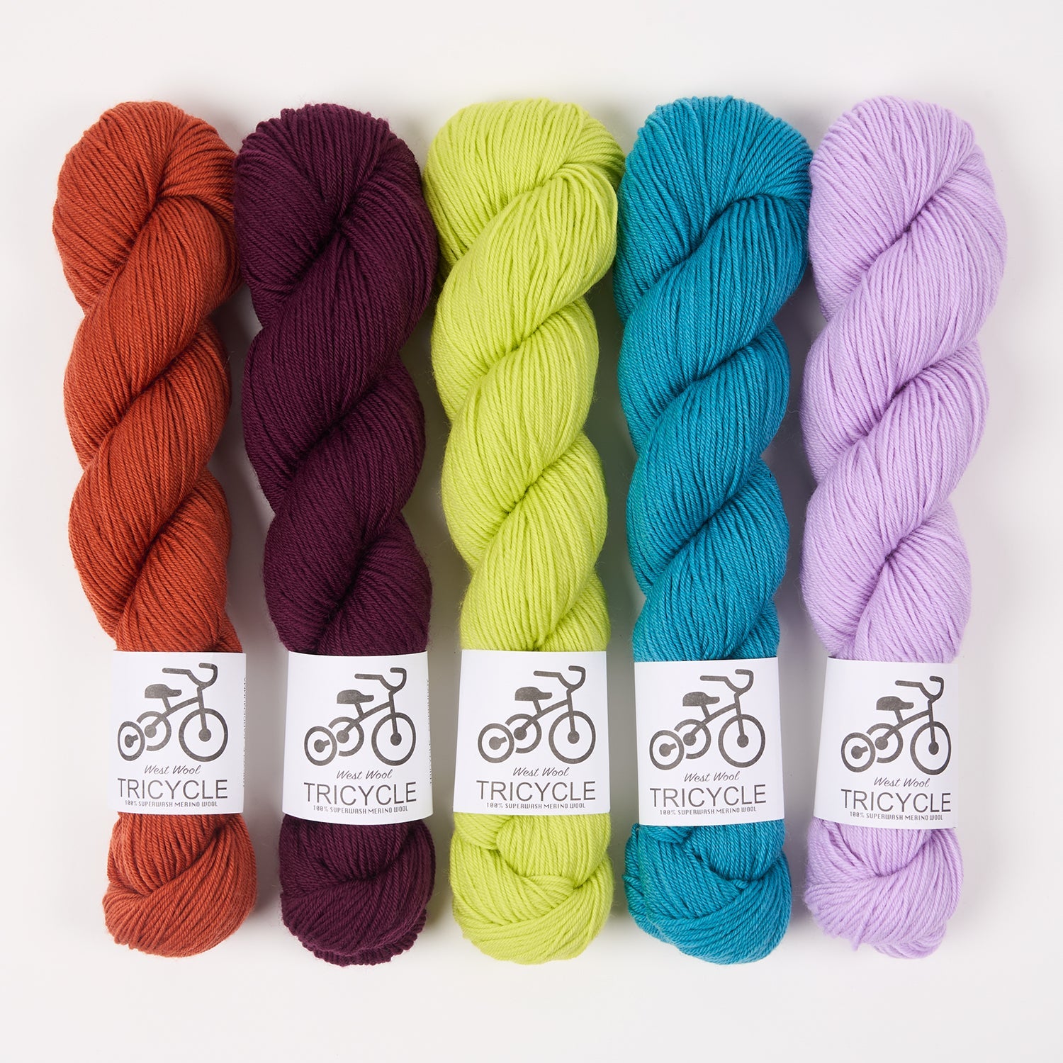 West Wool DELECTABLE COLLECTIBLE SHAWL - BRACKISH JUICE Merino wool Fingering purple blue green red Westknits Kits