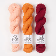 West Wool CITRUS KICK Merino wool Fingering Quick Kits