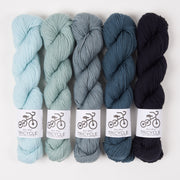 West Wool CLEAR WATER Merino wool Fingering Quick Kits