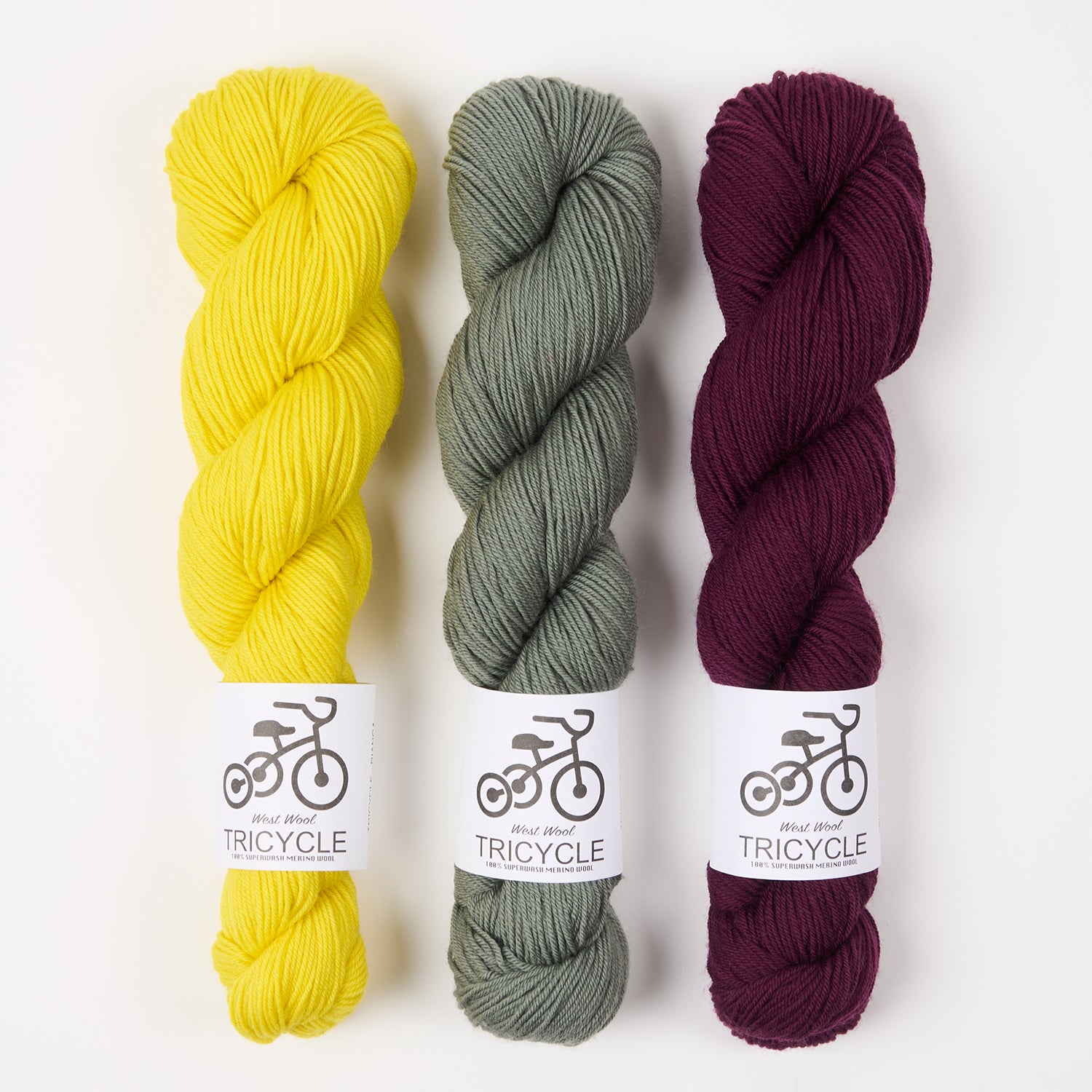 West Wool COPPER BEECH TREE Merino wool Fingering Quick Kits