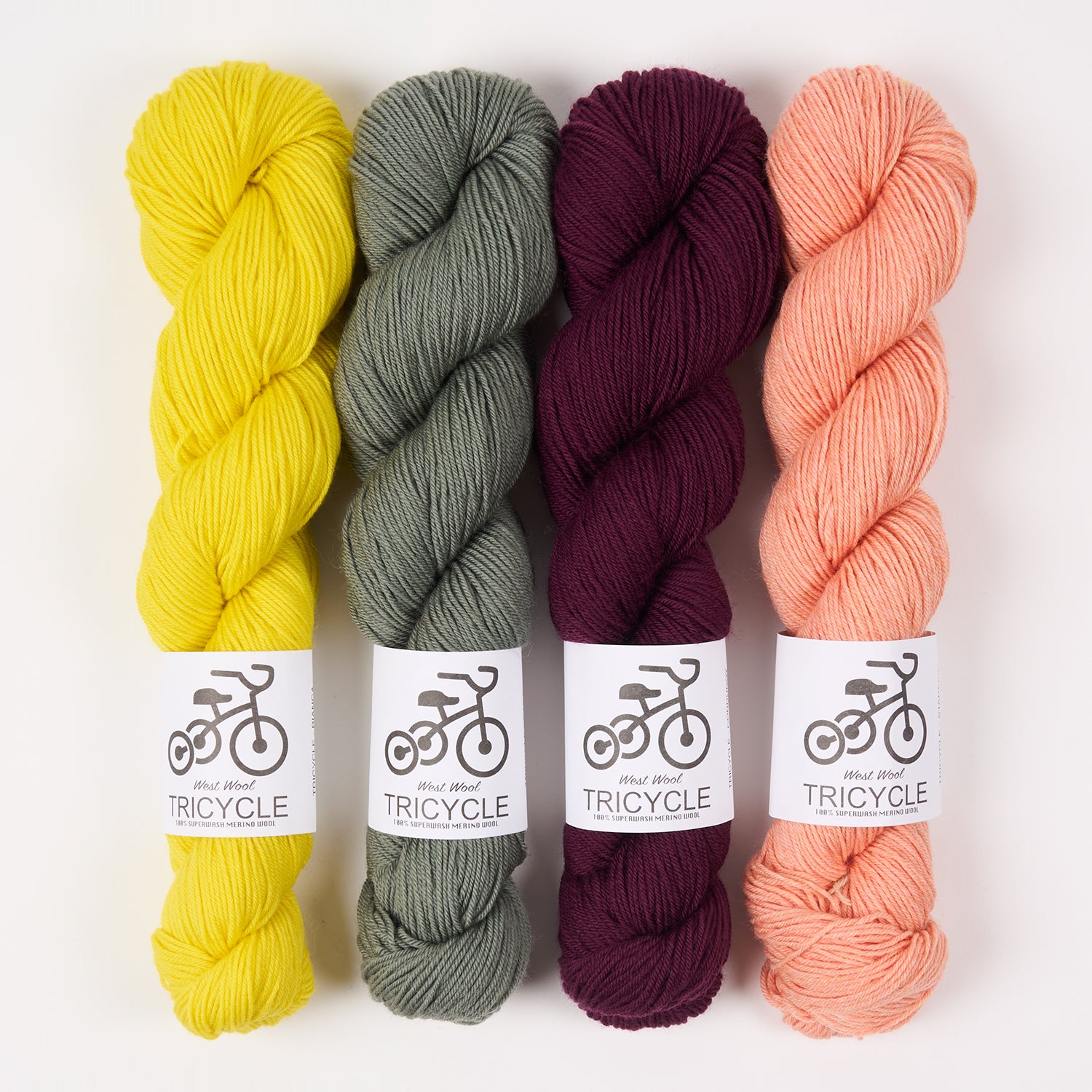 West Wool CORDUROY SAGE Merino wool Fingering Quick Kits