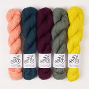 West Wool CORDUROY STARFISH Merino wool Fingering Quick Kits