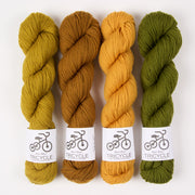 West Wool DIJON GLOW Merino wool Fingering Quick Kits