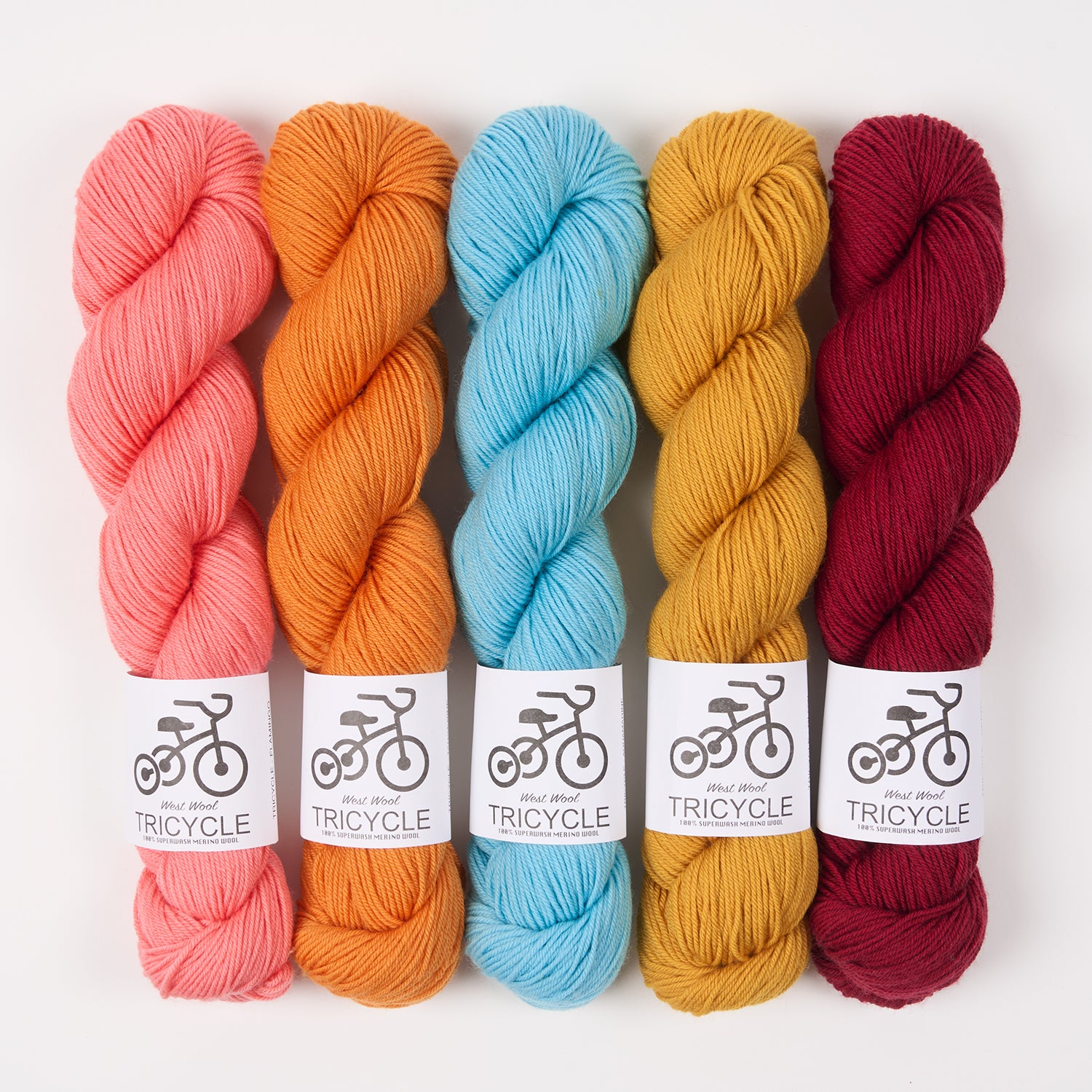 West Wool GARDEN TOYS Merino wool Fingering Quick Kits