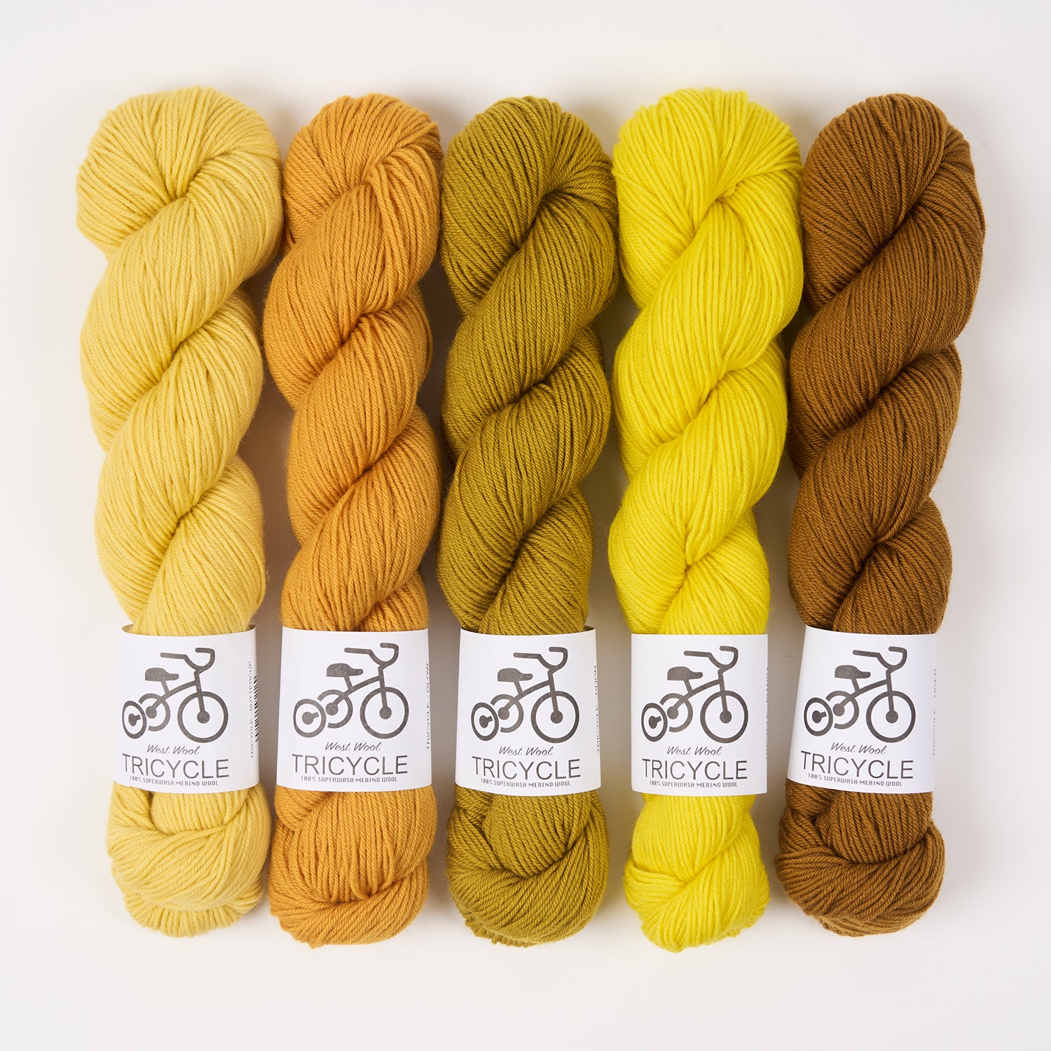 West Wool GOLDEN CHALICE Merino wool Fingering Quick Kits