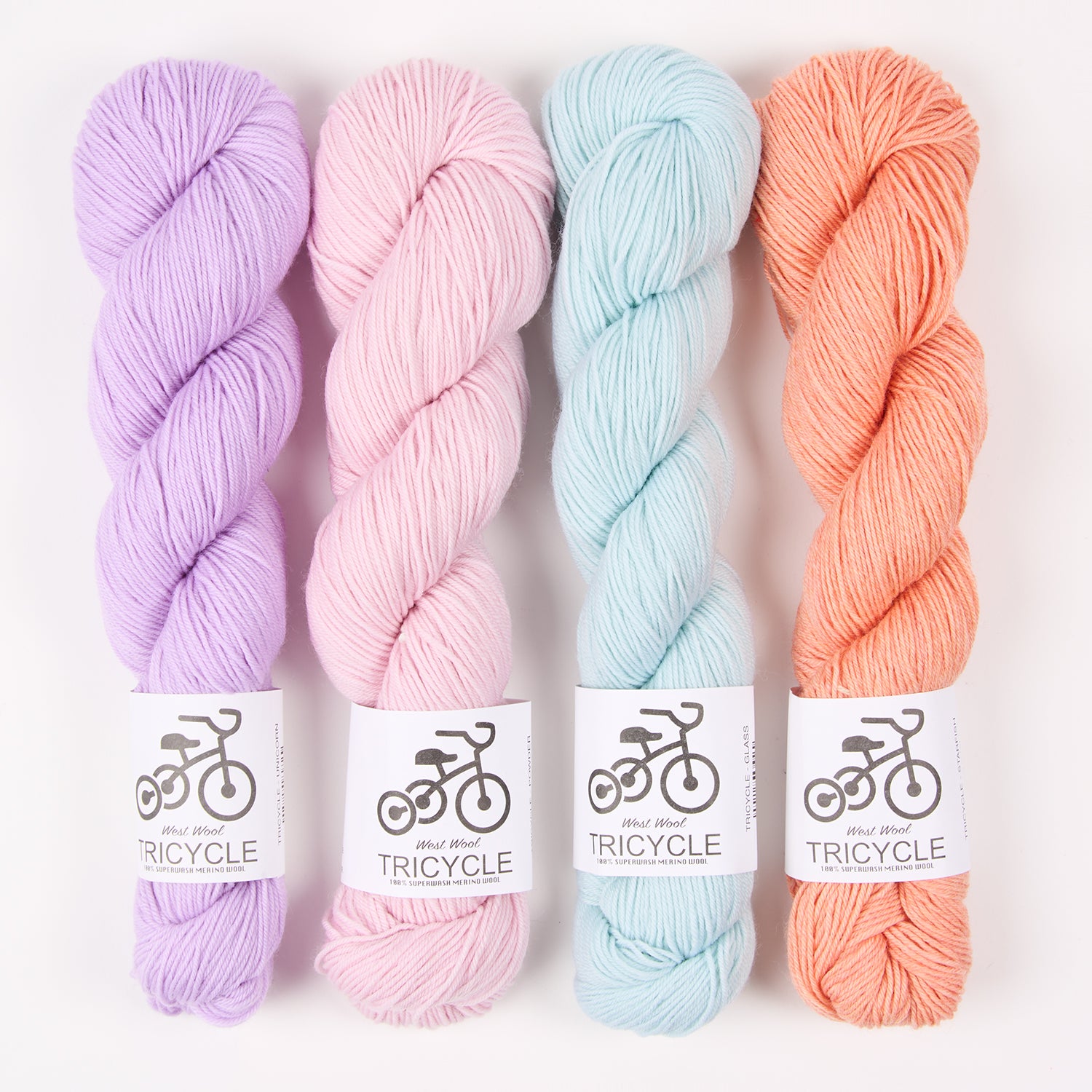 West Wool MAKE A WISH Merino wool Fingering Quick Kits