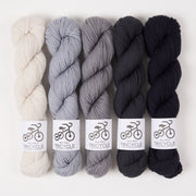 West Wool METAL WORK HOUSE Merino wool Fingering Quick Kits