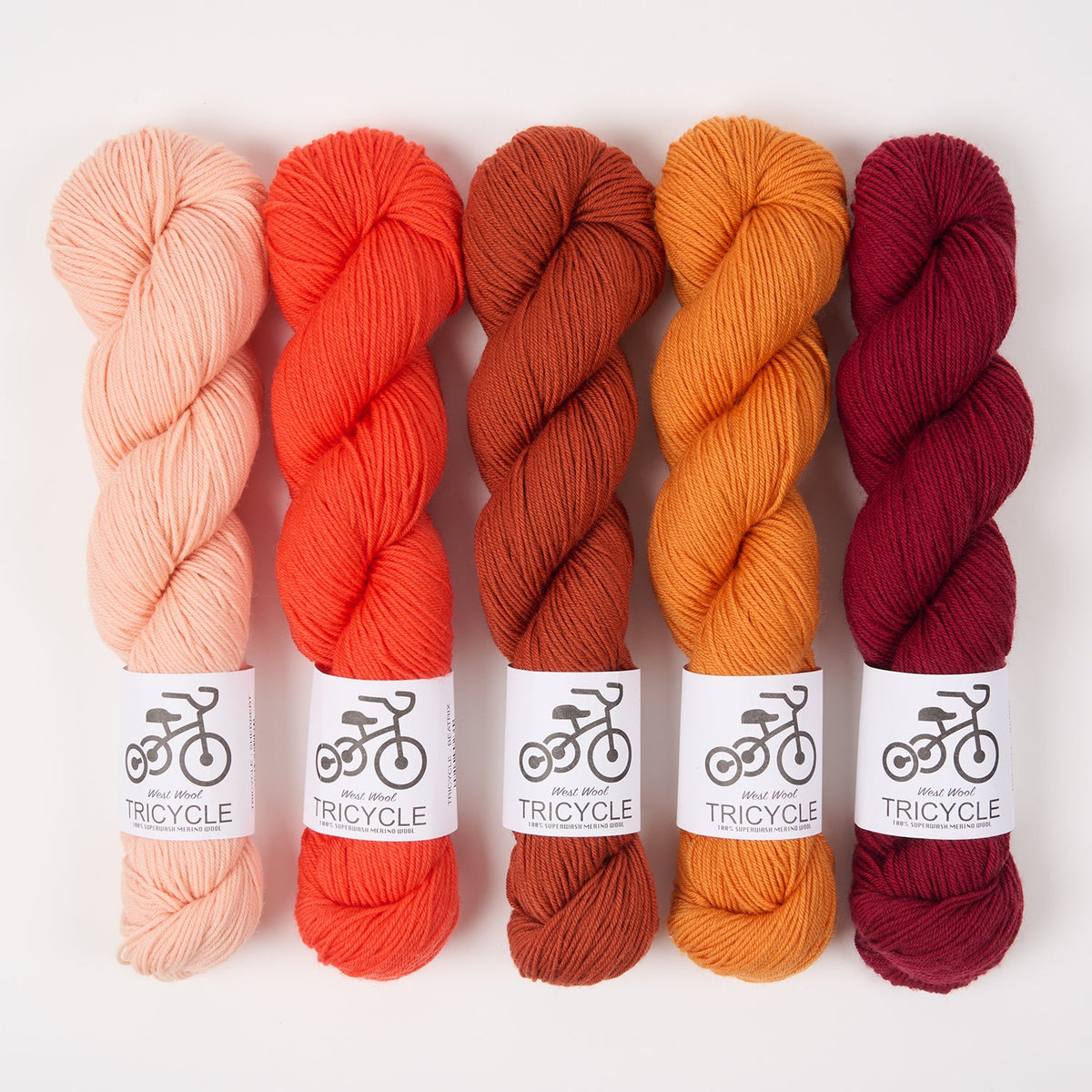 WESTKNITS KIT - NICE AND ORANGE