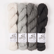 West Wool PEBBLE TREE Merino wool Fingering Quick Kits