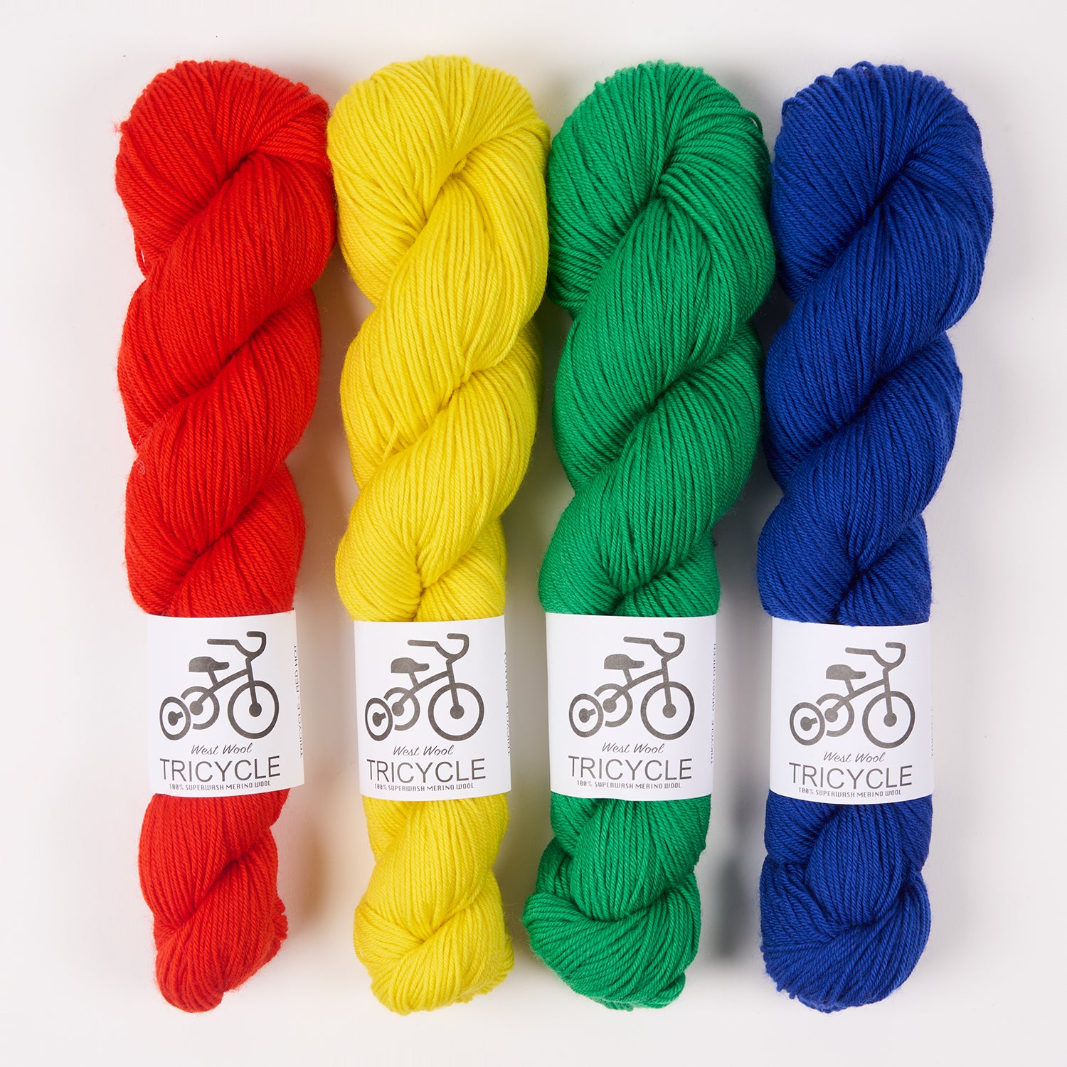 West Wool QUEEN BIANCA Merino wool Fingering Quick Kits