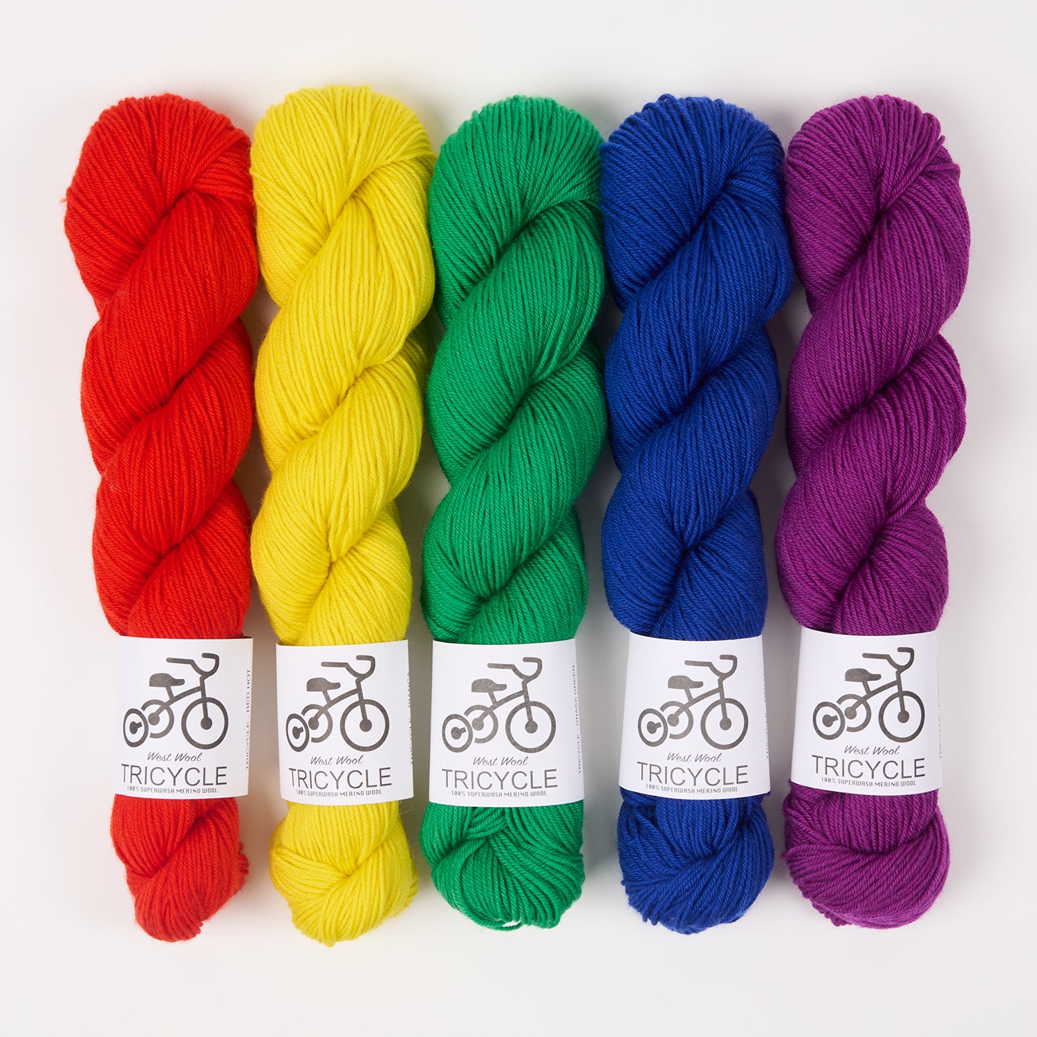 West Wool SO MANY COLOURS Merino wool Fingering Quick Kits