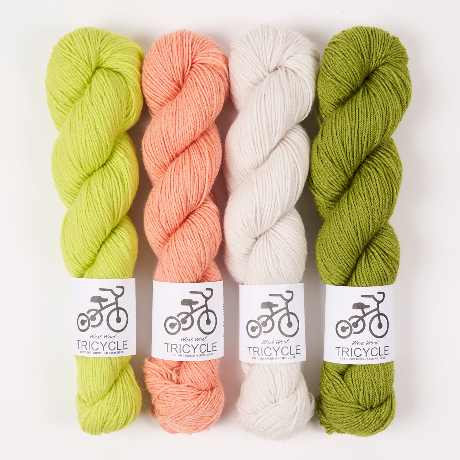 West Wool STARFISH TREE Merino wool Fingering Quick Kits