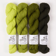 West Wool VIBRANT AND ALIVE Merino wool Fingering Quick Kits