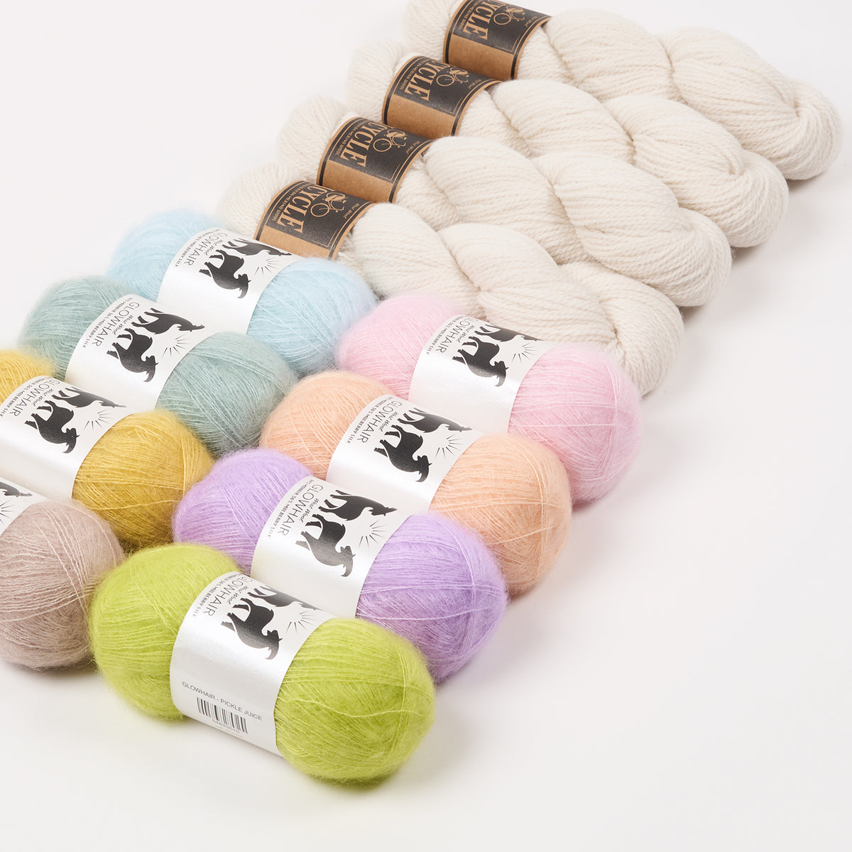 WESTKNITS KIT - PASTEL RAINBOW