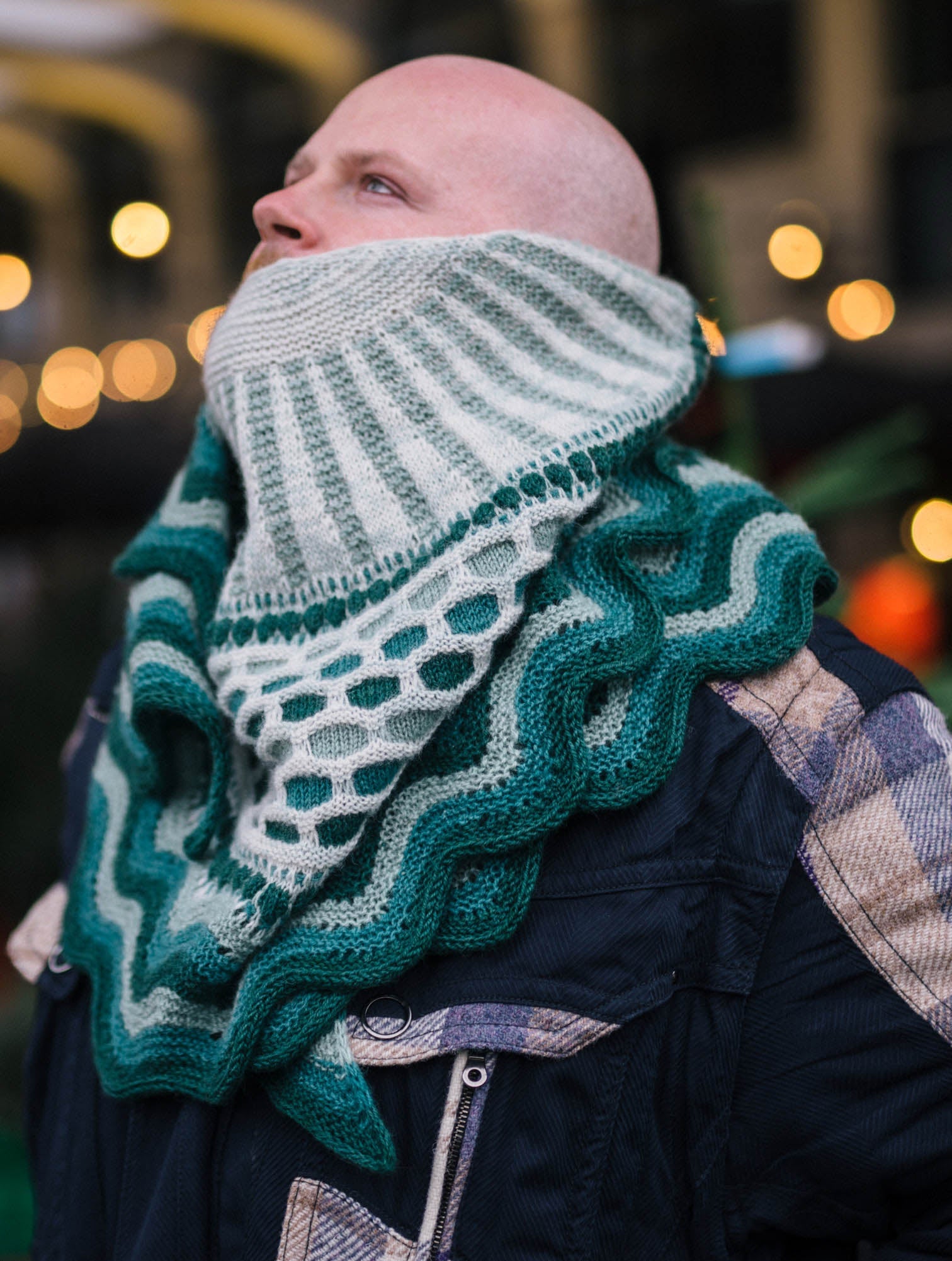 WINTERLIGHTS SHAWL PATTERN