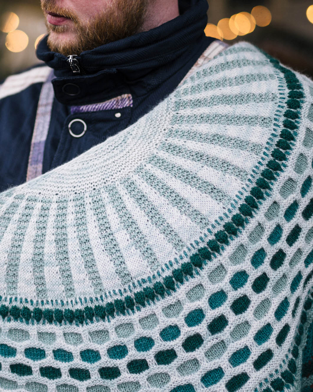 WINTERLIGHTS SHAWL PATTERN