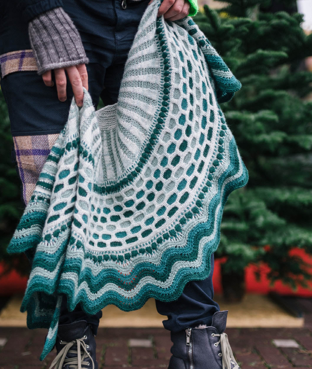 WINTERLIGHTS SHAWL PATTERN