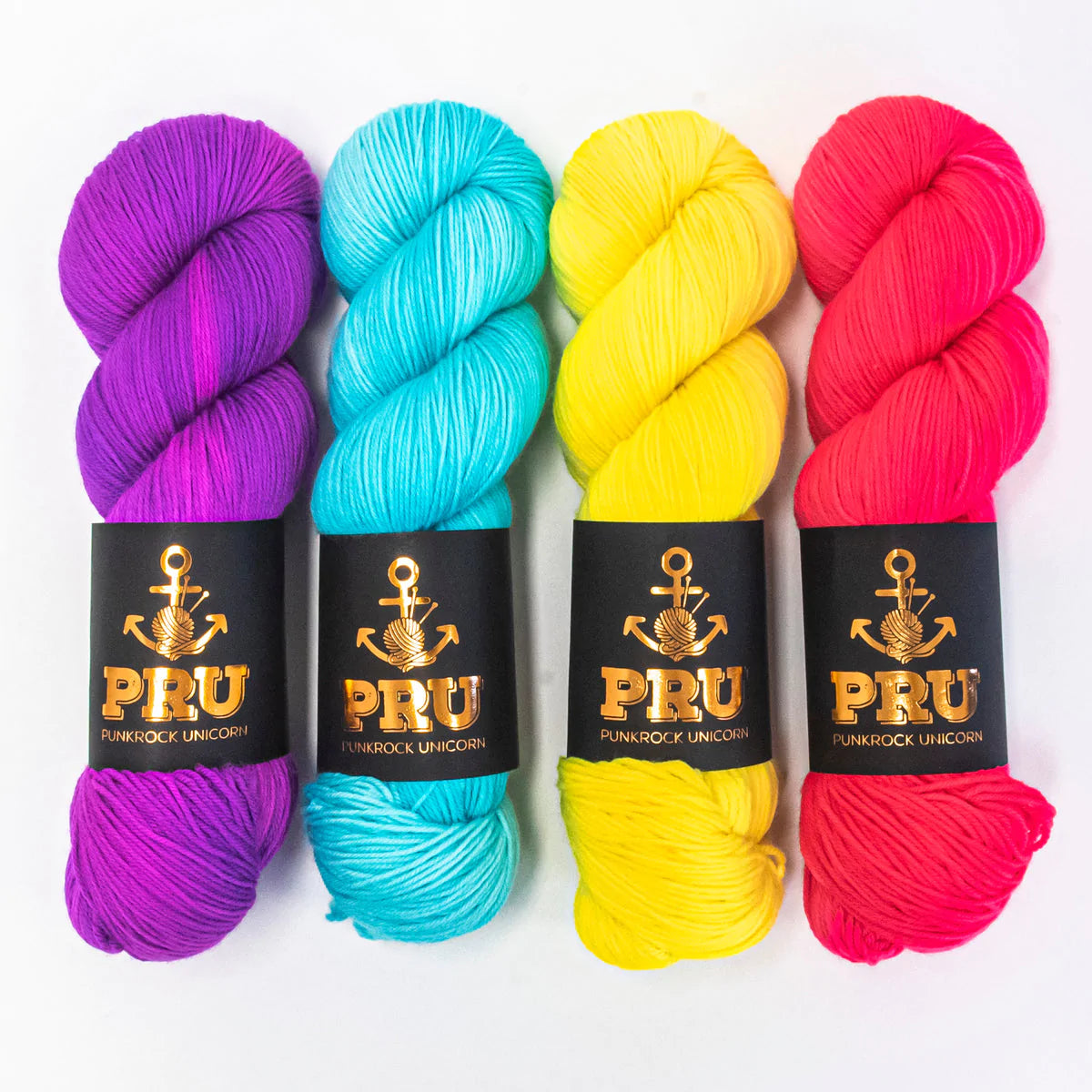 Punk Rock Unicorn SUNNY BRAUSE Merino wool Nylon Fingering Quick Kits