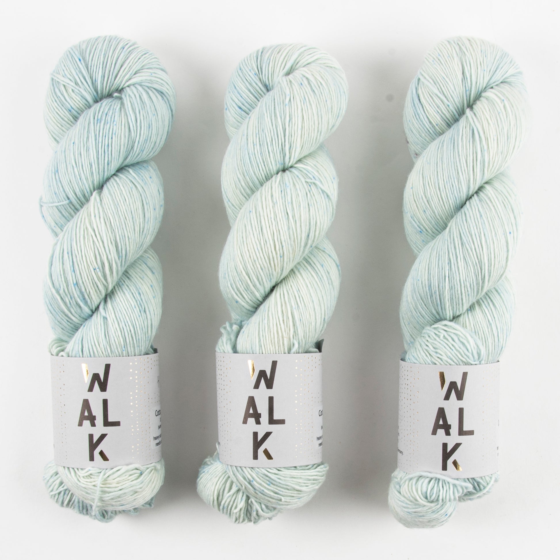 WALK Collection COTTAGE MERINO - H2O Merino wool Fingering blue Yarn
