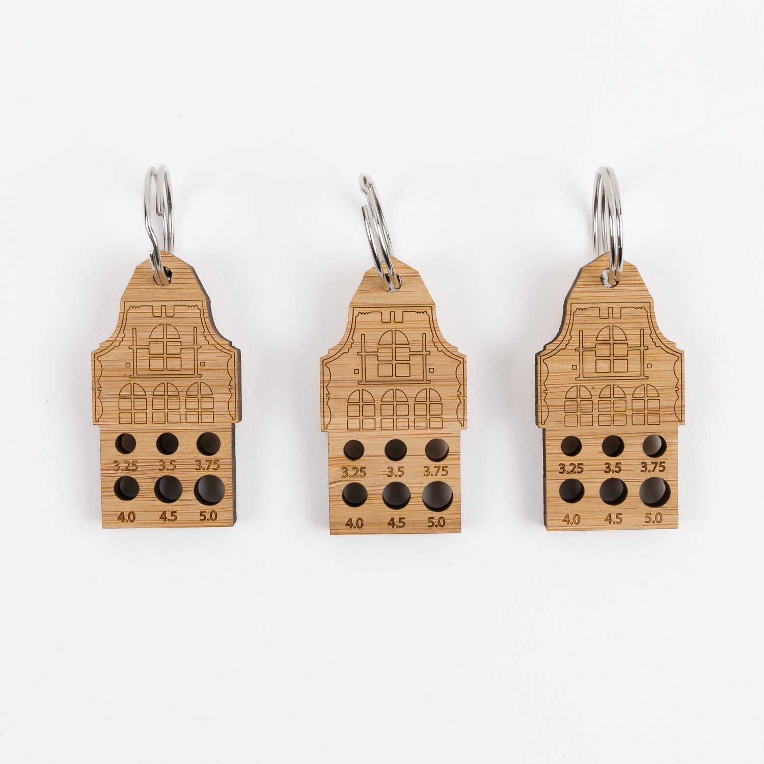 LARGE AMSTERDAM HOUSE NEEDLE GAUGE