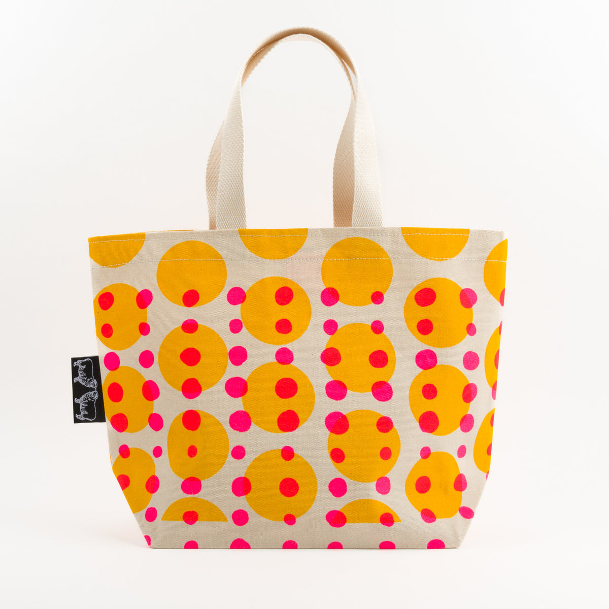 LOVE IT NIKO BAG - RISO DOTS orange yellow Project Bags