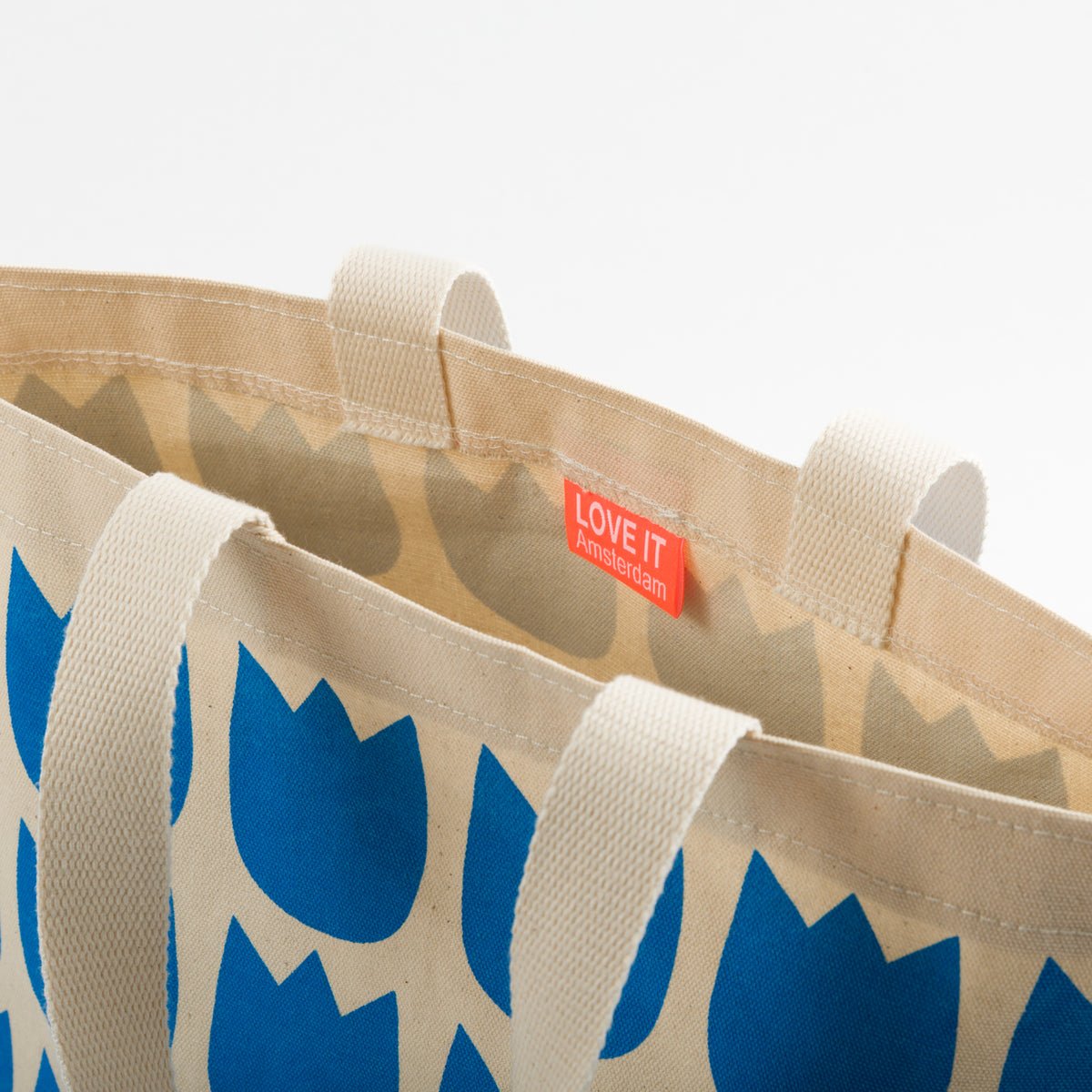 NIKO BAG - TULIPS LIGHT BLUE