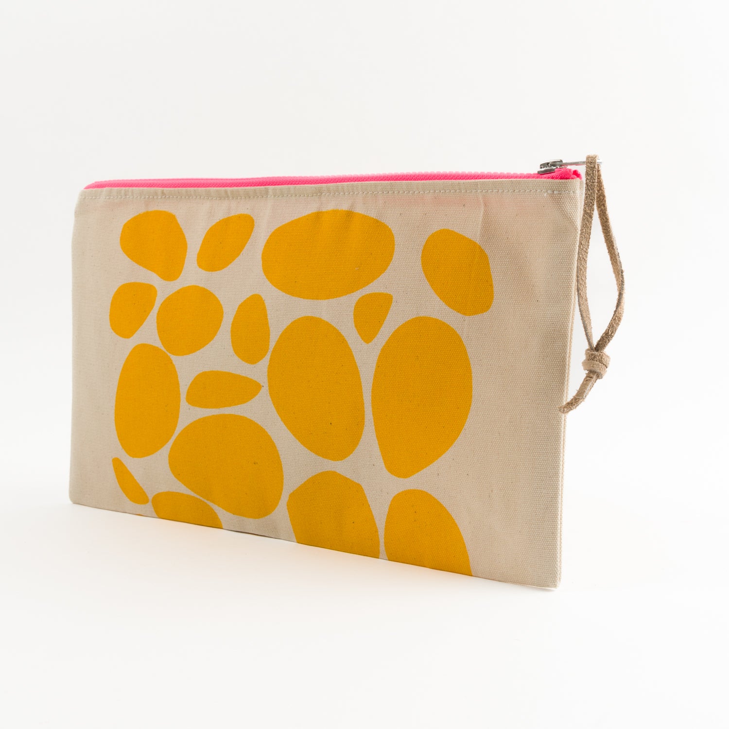 NOTIONS POUCH - PEBBLES YELLOW