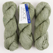 Malabrigo MALABRIGO SOCK - JASMINE Merino wool Light Fingering green Yarn