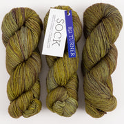 Malabrigo MALABRIGO SOCK - TURNER Merino wool Light Fingering green Yarn