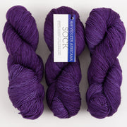 Malabrigo MALABRIGO SOCK - VIOLETA AFRICANA Merino wool Light Fingering purple Yarn