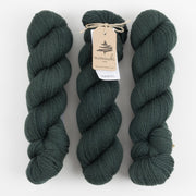 Mominoki Yarn FINNWOOL - SCHWARZWALD Wool Fingering green Yarn