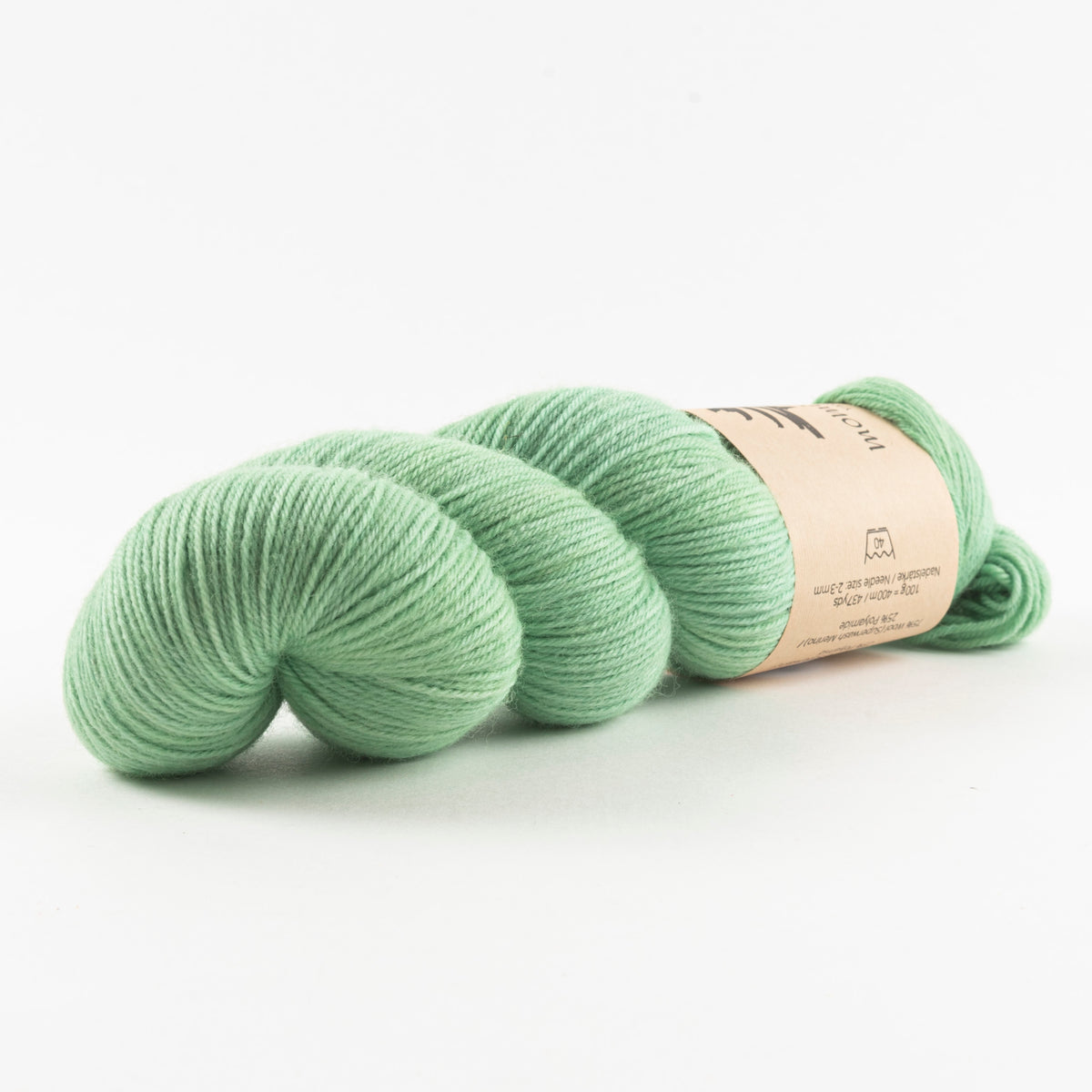 SOCK FINE 4PLY - APPLE MINT